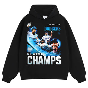 2025 NL WEST CHAMPIONS & DODGERS V3 TEE & LS & HOODIE
