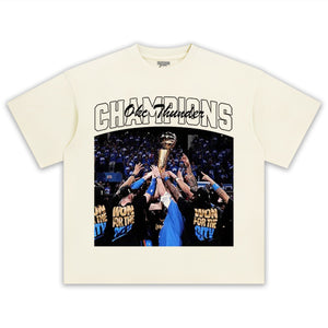 2025 OKLAHOMA CITY THUNDER y2k TEE