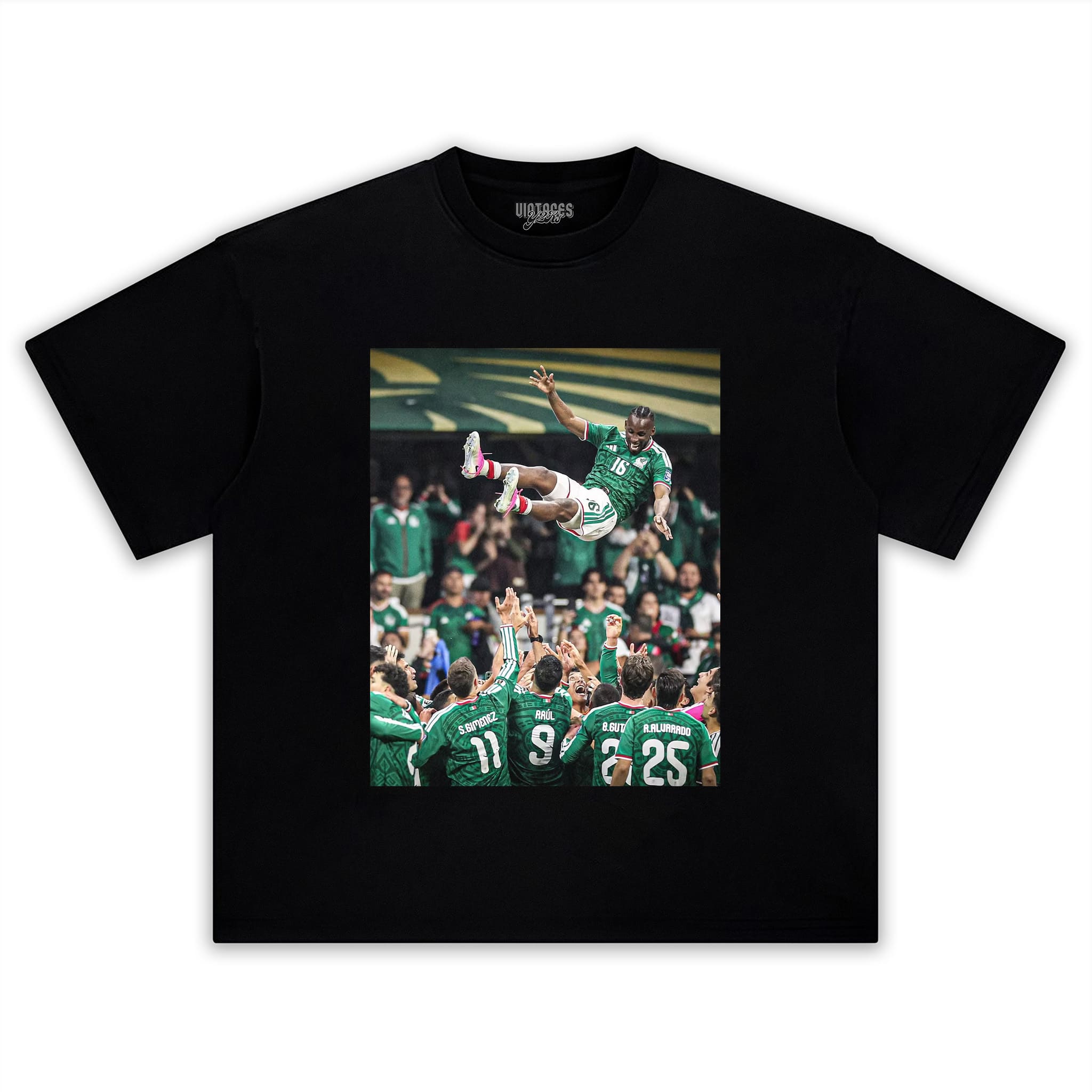 2026 WORLD CUP MEXICO TEAM HONOR JULIÁN QUIÑONES V2 TANK TOP & TEE & LONG SLEEVE & LAYERED LS & HOODIE