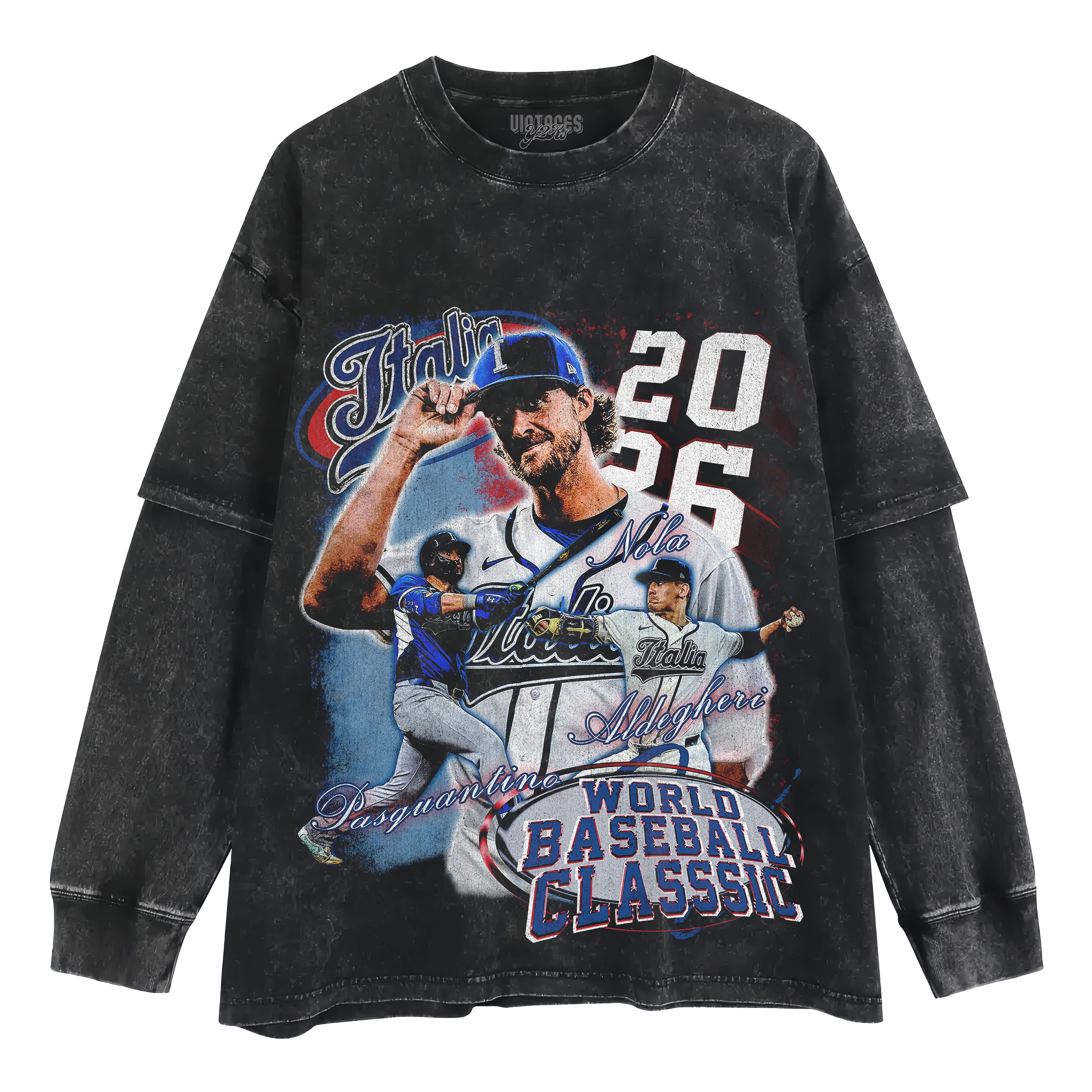 2026 WBC TEAM ITALIA LAYERED LONG SLEEVE