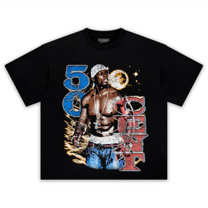 50 CENT-VINTAGE STYLE TEE & LS & HOODIE
