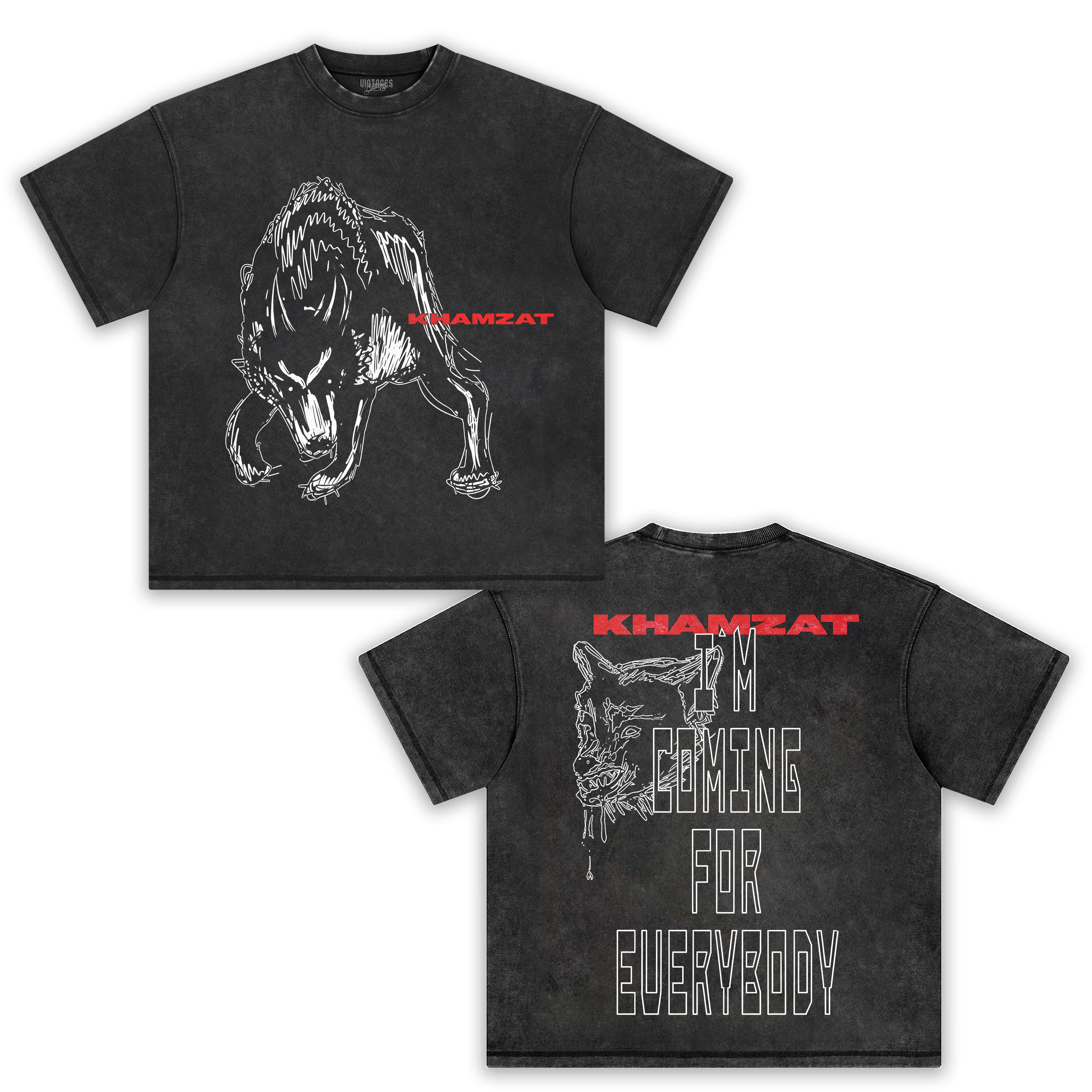 KHAMZAT CHIMAEV & COMING FOR EVERYBODY TEE