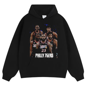76ERS BIG FIVE TANK TOP & TEE & LONG SLEEVE & LAYERED LS & HOODIE