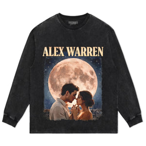 ALEX WARREN MOON SINGER MUSIC ALBUMS TANK TOP & TEE & LONG SLEEVE & LAYERED LS & HOODIE