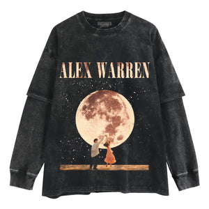 ALEX WARREN MOON SINGER MUSIC ALBUMS V3 TANK TOP & TEE & LONG SLEEVE & LAYERED LS & HOODIE