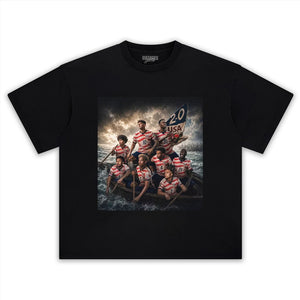 AMERICAN SOCCER TANK TOP & TEE & LONG SLEEVE & LAYERED LS & HOODIE