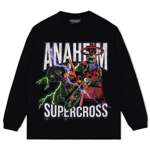 ANAHEIM ELI TOMAC SUPERCROSS MOTOCROSS RIDER TEE & LS & HOODIE