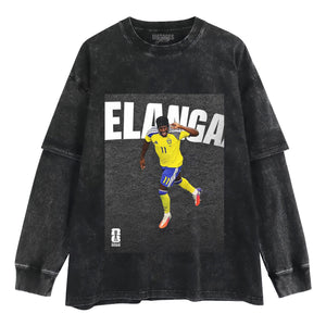 ANTHONY ELANGA SWEDEN V2 TANK TOP & TEE & LONG SLEEVE & LAYERED LS & HOODIE