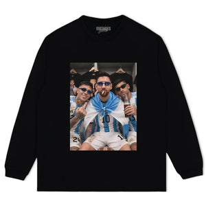 ARGENTINA MESSI ENZO FUNNY VINTAGE V3 TANK TOP & TEE & LONG SLEEVE & LAYERED LS & HOODIE