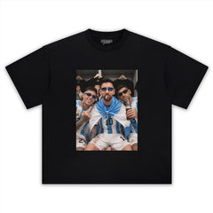 ARGENTINA MESSI ENZO FUNNY VINTAGE V3 TANK TOP & TEE & LONG SLEEVE & LAYERED LS & HOODIE