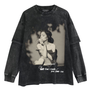 ARIANA GRANDE - HATE THAT I MADE YOU LOVE ME V3 TANK TOP & TEE & LONG SLEEVE & LAYERED LS & HOODIE