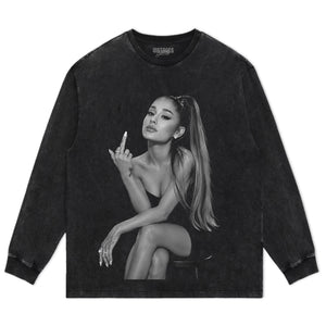ARIANA GRANDE - MIDDLE FINGER TANK TOP & TEE & LONG SLEEVE & LAYERED LS & HOODIE