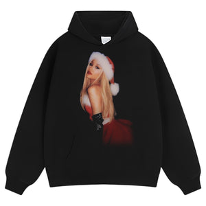 ARIANA GRANDE CHRISTMAS STYLES TANK TOP & TEE & LONG SLEEVE & LAYERED LS & HOODIE