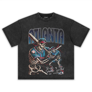 ATLANTA BASEBALL TEE & LS & HOODIE