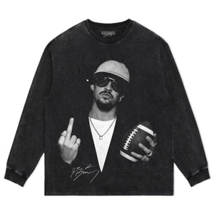 BAD BUNNY - MIDDLE-FINGER TEE & LS & HOODIE