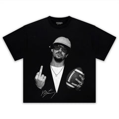BAD BUNNY - MIDDLE-FINGER TEE & LS & HOODIE