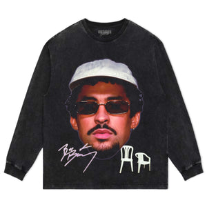 BAD BUNNY BIGHEAD TEE & LS & HOODIE