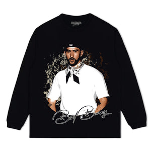 BAD BUNNY V4 TEE & LS & HOODIE