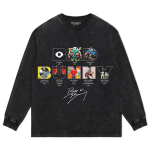 BAD BUNNY - DISCOGRAPHY TEE & LS & HOODIE