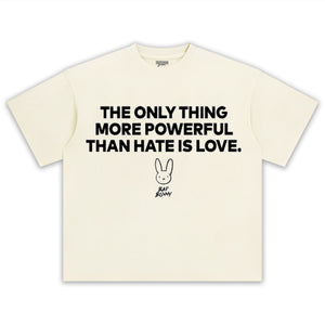 BAD BUNNY - LOVE HATE TEE & LS & HOODIE
