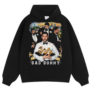 BAD BUNNY & 2026 GRAMMY V2 TEE & LS & HOODIE