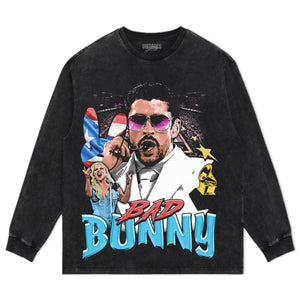 BAD BUNNY & SUPER BOWL 2026 V5 TEE & LS & HOODIE