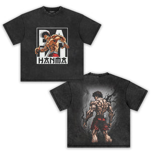 BAKI HANMA TANK TOP & TEE & LONG SLEEVE & LAYERED LS & HOODIE