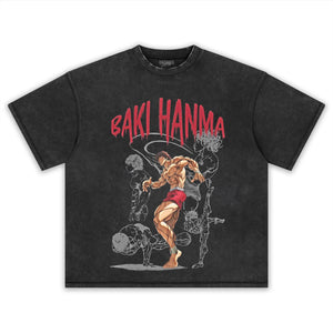 BAKI HANMA V2 TANK TOP & TEE & LONG SLEEVE & LAYERED LS & HOODIE