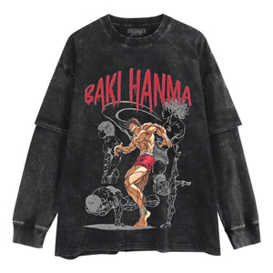 BAKI HANMA V2 TANK TOP & TEE & LONG SLEEVE & LAYERED LS & HOODIE