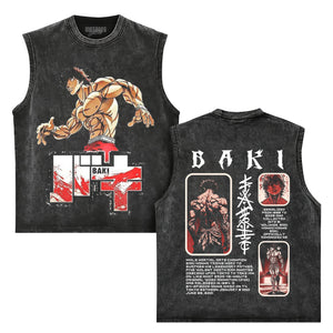 BAKI HANMA V4 TANK TOP & TEE & LONG SLEEVE & LAYERED LS & HOODIE