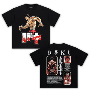 BAKI HANMA V4 TANK TOP & TEE & LONG SLEEVE & LAYERED LS & HOODIE