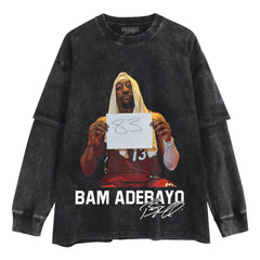 BAM ADEBAYO, LEGEND BASKETBALL LAYERED LONG SLEEVE