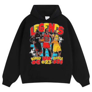 BASKETBALL LEGENDS TEE & LS & HOODIE