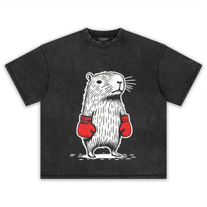BOXER CAPYBARA TANK TOP & TEE & LONG SLEEVE & LAYERED LS & HOODIE