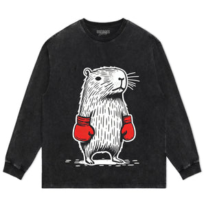 BOXER CAPYBARA TANK TOP & TEE & LONG SLEEVE & LAYERED LS & HOODIE