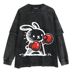 BOXER RABBIT TANK TOP & TEE & LONG SLEEVE & LAYERED LS & HOODIE