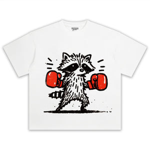 BOXER RACCOON TANK TOP & TEE & LONG SLEEVE & LAYERED LS & HOODIE