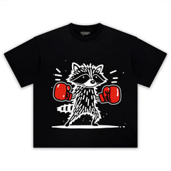 BOXER RACCOON TANK TOP & TEE & LONG SLEEVE & LAYERED LS & HOODIE