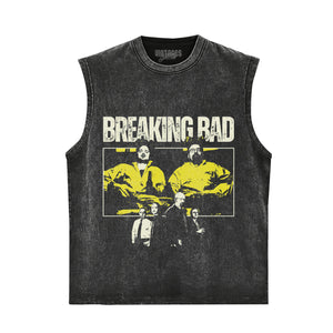 BREAKING BAD VINTAGE V2 TANK TOP & TEE & LONG SLEEVE & LAYERED LS & HOODIE