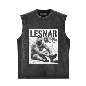 BROCK LESNAR RETIRED WWE V2 TANK TOP & TEE & LONG SLEEVE & LAYERED LS & HOODIE