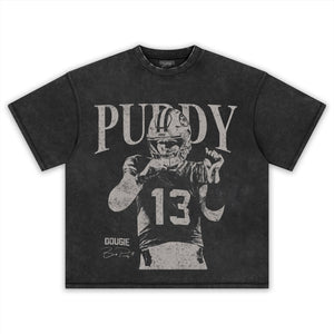 BROCK PURDY VINTAGE 49ERS TANK TOP & TEE & LONG SLEEVE & LAYERED LS & HOODIE