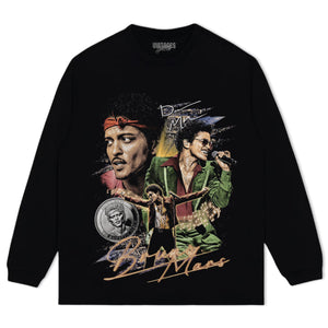 BRUNO MARS 2026 VINTAGE V5 TANK TOP & TEE & LONG SLEEVE & LAYERED LS & HOODIE
