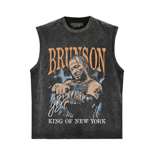 BRUNSON - KING OF NEW YORK TANK TOP & TEE & LONG SLEEVE & LAYERED LS & HOODIE