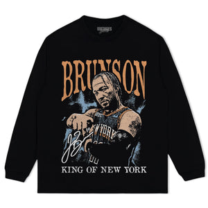 BRUNSON - KING OF NEW YORK TANK TOP & TEE & LONG SLEEVE & LAYERED LS & HOODIE