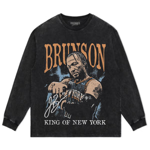 BRUNSON - KING OF NEW YORK TANK TOP & TEE & LONG SLEEVE & LAYERED LS & HOODIE