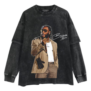 BURNA BOY 2026 TANK TOP & TEE & LONG SLEEVE & LAYERED LS & HOODIE