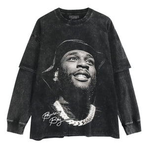 BURNA BOY V3 TANK TOP & TEE & LONG SLEEVE & LAYERED LS & HOODIE