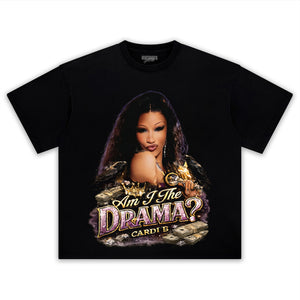 CARDI B PNG, AM I THE DRAMA FILE, CARDI TOUR TEE & LS & HOODIE