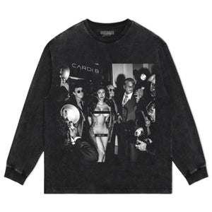 CARDI B PRESS TEE & LS & HOODIE