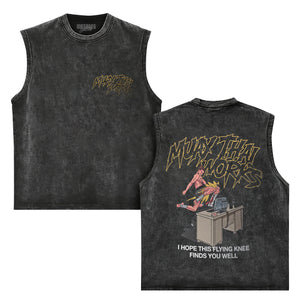 CARLOS PRATES - MUAY THAI WORKS TANK TOP & TEE